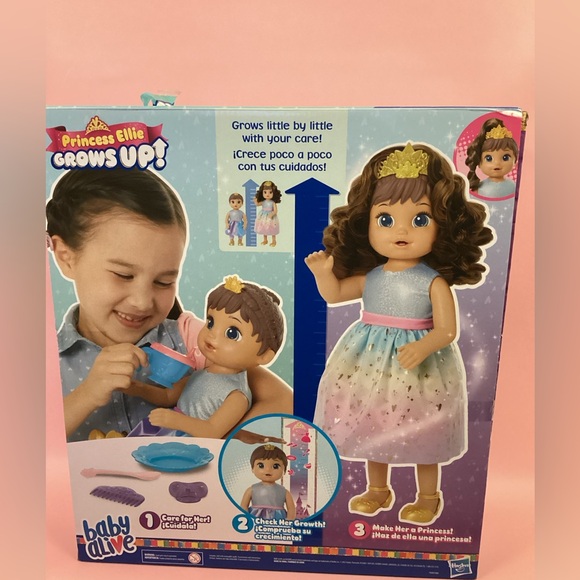 Baby Alive Princess Ellie Transforming Doll - Blue and Purple - Picture 7 of 8